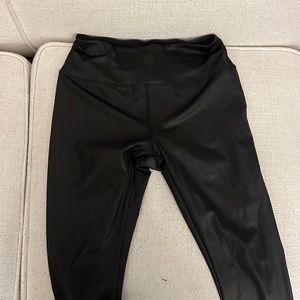Year of Ours Slit Leg Flare Athleisure pants